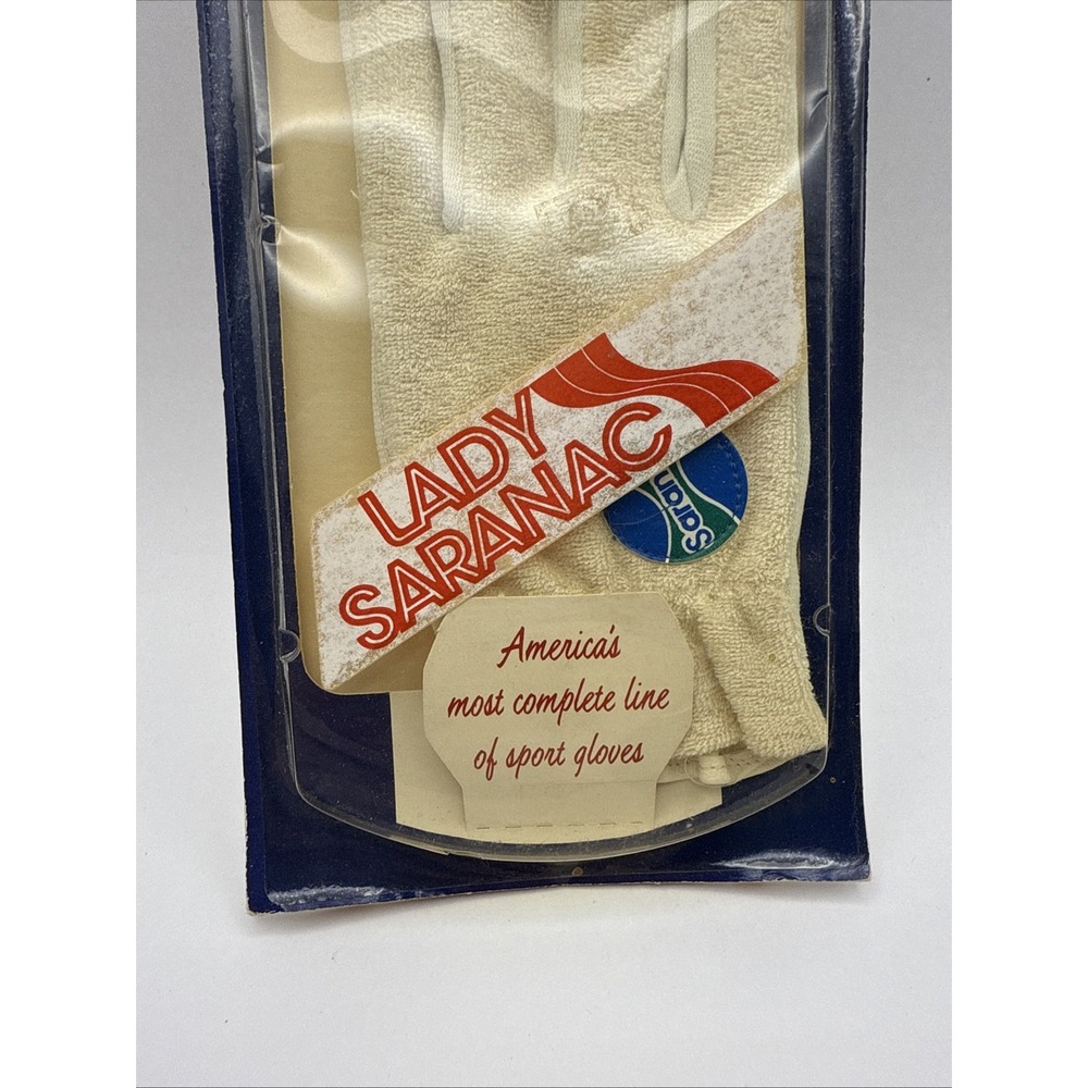 Vintage Lady Saranac Raquetball Glove #R73LS Ladies Right Hand One Size NOS - Picture 5 of 13